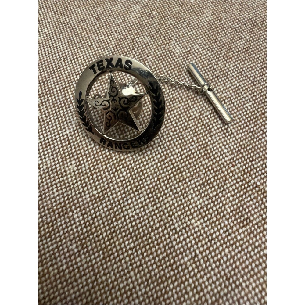 Texas Ranger Lapel Tie Pin Law Enforcement Badge Hat Lapel Pin Police Big Star